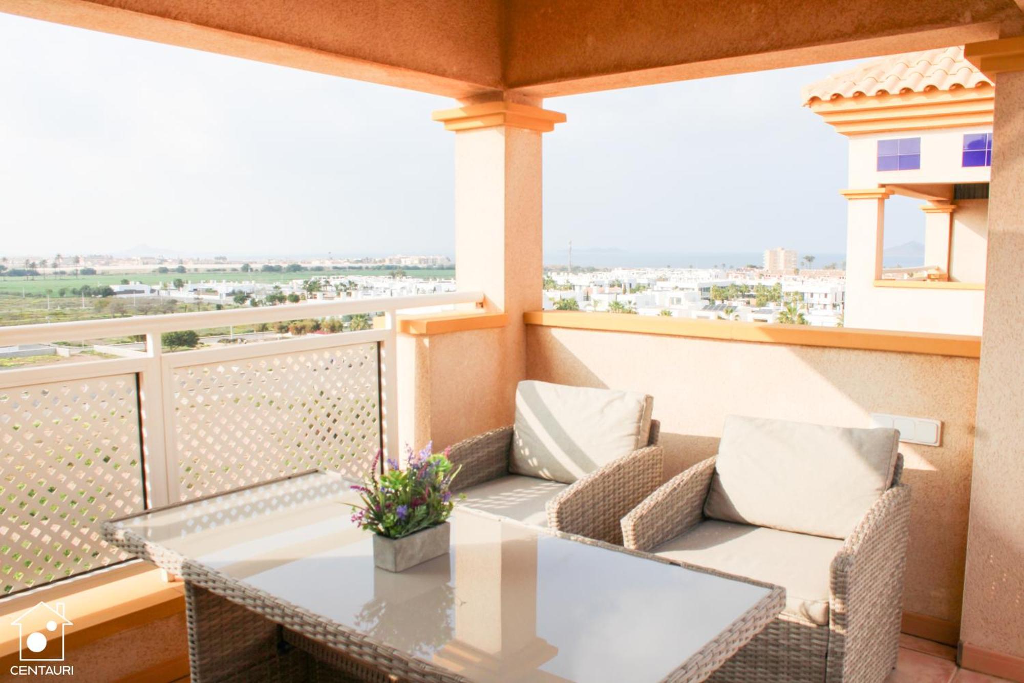 Ferienwohnung Fantastico Atico Chill Out Con Vistas A Mar De Cristal Exterior foto
